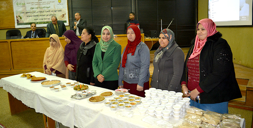 Women participants at the course learnt several recipes of quinoa dishes and were given packs of quinoa to take home.