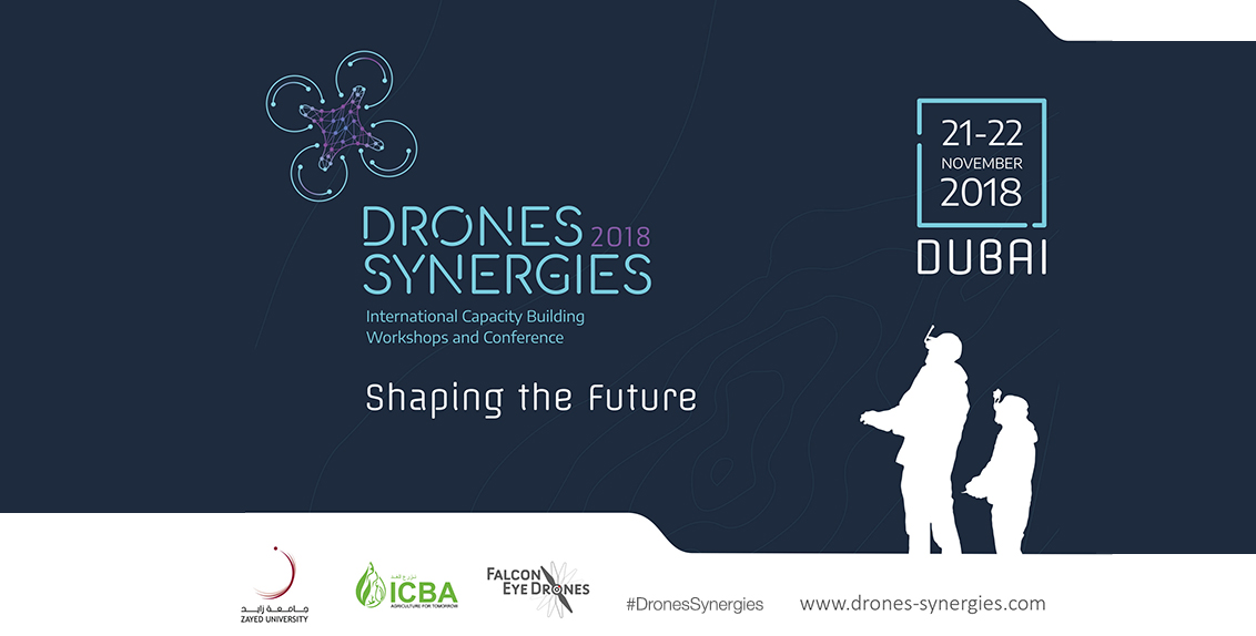 The conference, running from 21 to 22 November 2018 at the Convention Center of Zayed University Campus in Dubai, brings together policymakers, government officials, researchers, drone manufacturers, software developers, service providers, and enthusiasts.