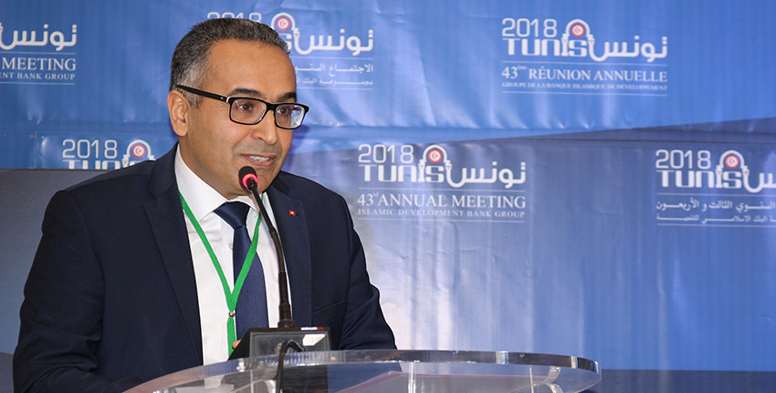 H.E. Khalil Amiri, Secretary of State for Scientific Research at the Ministry of Higher Education and Scientific Research of Tunisia, gave an opening speech at the event.