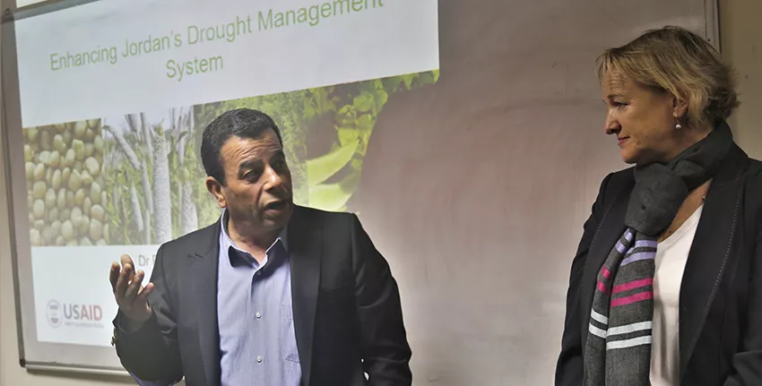 ICBA joins forces with partners to set up first-ever operational drought monitoring system in Jordan