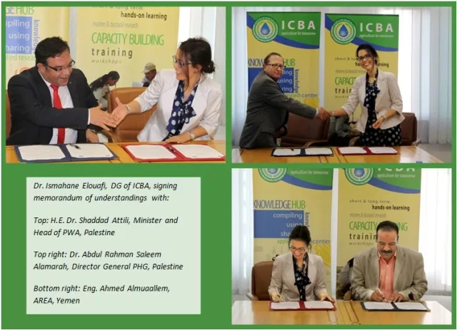 ICBA’s MAWRED Project Signs Three Memorandums of Understanding 