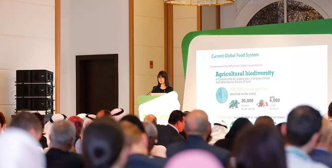 Speaking at the forum, which also coincided with ICBA's 20th anniversary celebration, Dr. Ismahane Elouafi, Director General of ICBA, said: "I am delighted to see the representation from more than 70 countries discussing innovations for marginal environments. It is a great sign and shows our seriousness about the issues that need to be addressed in marginal environments of the world."